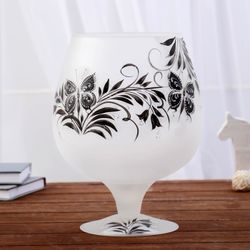 Evis / Vase-glass "Butterflies" 7 l