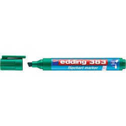 EDDING / Marcador para rotafolios Edding / Cap-off, punta biselada, 1-5 mm verde