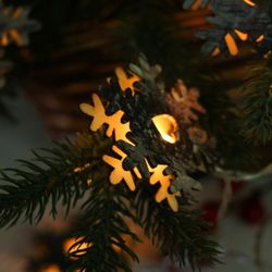 Лесная мастерская / Christmas garland "Snowflakes"