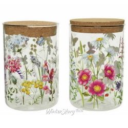 Kaemingk / Bộ lọ thủy tinh đựng đồ Đầu Hè 13 cm, 2 chiếc