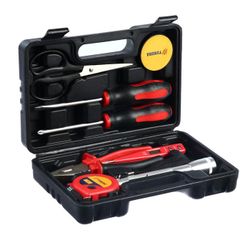TUNDRA / A set of tools in a case "Happy New Year", 8 items