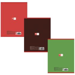 STAFF / Notebook A4, 96 sheets., Basic bracket, cage, offset No. 2 ECONOMY, cardboard cover, "OFFICE CLASSICS" / 10 pcs.