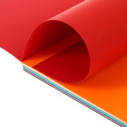 BRAUBERG / Color cardboard double-sided A4 48 sheets
