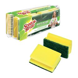 SCOTCH-BRITE / Household sponges "Intensive" profile, cleaning layer, 67x93x45 mm, set of 8 pcs.