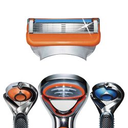 Replacement shaving cassettes 4 pcs. GILLETTE "Fusion Power" for men