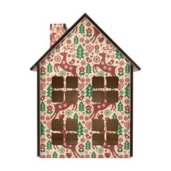Decorative "Christmas house" color