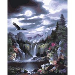 Опт-картина / Painting by numbers 40x50 GX 33344 Soaring eagle