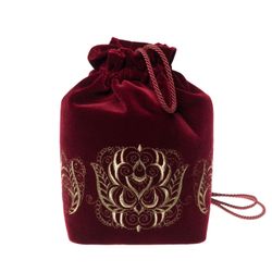 Торжокские золотошвеи / Duet Embroidered Velvet Backpack
