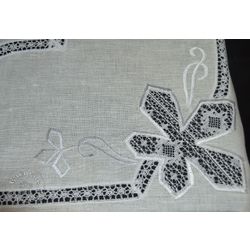 Елецкие кружева / Yelets lace / Linen tablecloth