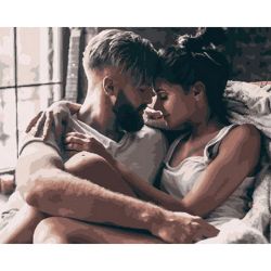 Опт-картина / पेंटिंग प्रेमी युगल