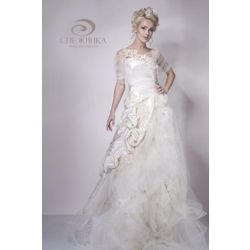 Снежинка / Snowflake / Women's wedding dress