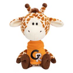 BUDI BASA / Giraffe Jean Stofftier in einem orangefarbenen T-Shirt