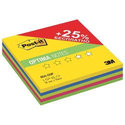 POST-IT / Self-adhesive block (sticker) ORIGINAL "Spring Plus" 76x76 mm, 125 sheets, assorted