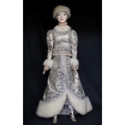 Потешный промысел / Interior doll "Dressed as a Snow Maiden"