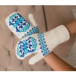Wool mittens