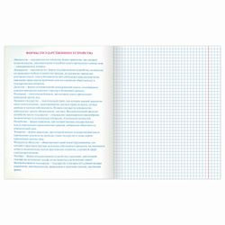 BRAUBERG / Notebook subject NAVIGATOR 48 sheets, selective varnish, HISTORY, cage, tip / 10 pcs.