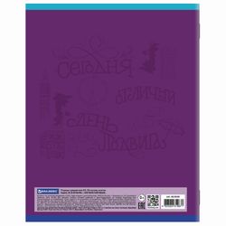 BRAUBERG / Notebook subject TO KNOWLEDGE 36 sheets, cover coated paper, ENGLISH, cell / 30 pcs.