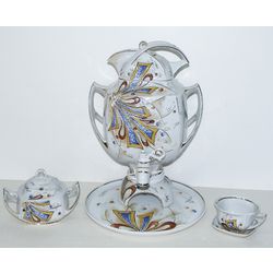 Дельта-Х / Porcelain samovar electric model 5 with tea pairs