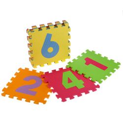 Играем вместе / Let's play together / Assembled puzzle mat "Numbers"