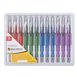 BRAUBERG / Business class ballpoint pen "Gentleman", 12 pcs.