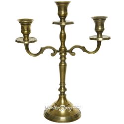 Kaemingk / Candelabrum for 3 candles Castillo de Fenis 30 cm