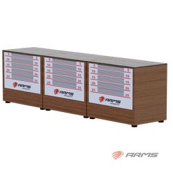 ARMS / Panca ginnica per misurare la flessibilità, portatile