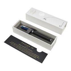 Pen pen PARKER "IM Blue Origin CT", case matte black, chrome, black