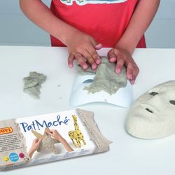 Papier-mache paste JOVI, 680 g, xám, "Patmache"