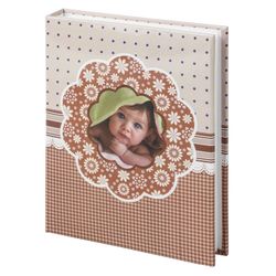 104 fotoğraf için BRAUBERG fotoğraf albümü 10x15 cm, sert kapak, "Çocuk", bej
