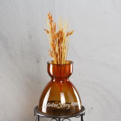 Kaemingk / Glass vase Amber 23 cm