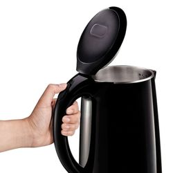 Kettle TEFAL KO260830, 1.7 litres, 2150 w, closed heating element, plastic, metal, black