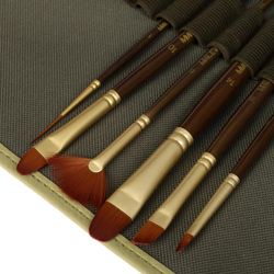 Малевичъ / Synthetic brush set, 12 pcs