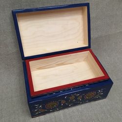 Усадьба Чернаково / Hộp lớn màu xanh có ngăn BaskoBox Huge Blue