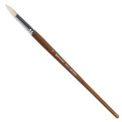 Brush art is a professional ART BRAUBERG CLASSIC, bristle, round, No. 12, long handle