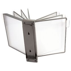 BRAUBERG / Wall-mounted demo system / expansion module for 231234, with 10 gray A4 panels