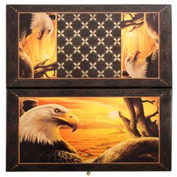 GamesDealer / Backgammon + dames Smolensk "Eagle" moyen