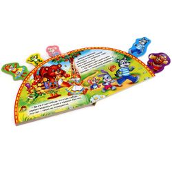 Умка / Umka / Book with puzzles "Russian folk tales. Terem-teremok"
