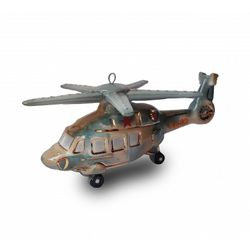 Фарфоровая мануфактура / Christmas tree toy "Helicopter Killer Whale, military"