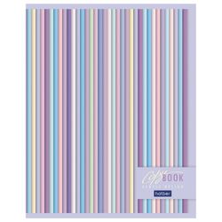 HATBER / Notebook А5, 48 sh., Staple, cage, 70 g / m, foil, "Gentle design" / 10 pcs.