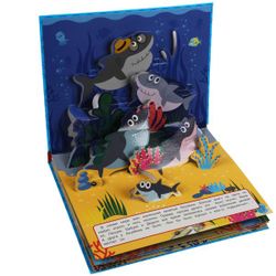 Умка / Panoramik kitap "Kote. Shark ve arkadaşları"