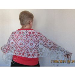 Елецкие кружева / Yelets lace / Women's lace scarf