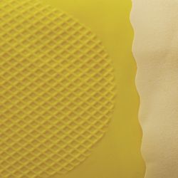 MANIPULA / Gloves latex "Shine", cotton dusting, size 7-7.5, S, yellow