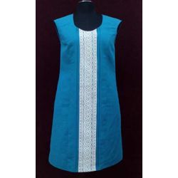 Елецкие кружева / Yelets lace / Women's dress, linen