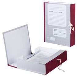 Box archival A4 (240x320 mm), 70 mm, 2 ties, binding cardboard/headphones, up to 600 l