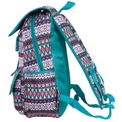 Backpack BRAUBERG for seniors/students/youth patterns, "Diamond", 15 liters, 34х25,5x12,5 cm