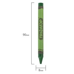 ПИФАГОР / Wax pencils, 12 colors