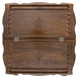 GamesDealer / Backgammon scolpito "Stemma del Daghestan", Rasulov