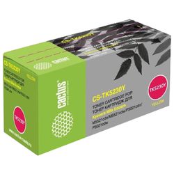 CACTUS / Laser cartridge (CS-TK5230Y) for Kyocera M5521cdn / M5521cdw / P5021cdn, yellow, yield 2600 pages