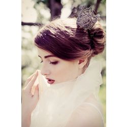 Lace crown Charm