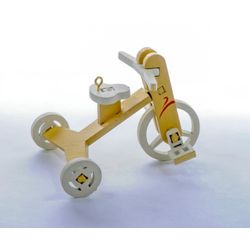 Toy Christmas tree "Children's bike" 290-3 Classic